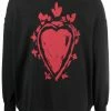 Alexander McQueen heart-print sweatshirt