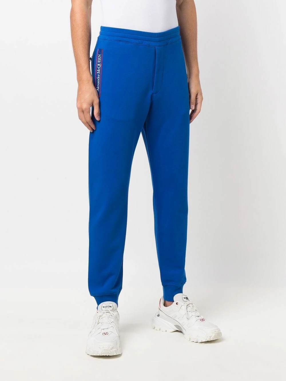 Alexander McQueen Logo tape detail track pants 3 Alexander McQueen logo-tape detail track pants