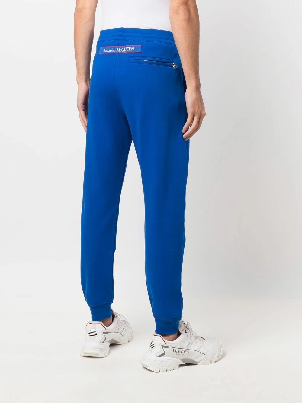 Alexander McQueen Logo tape detail track pants 4 Alexander McQueen logo-tape detail track pants