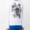 Alexander McQueen Graphic print long sleeve sweatshirt 7 Alexander McQueen graphic-print long-sleeve sweatshirt