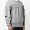 Alexander McQueen Layered logo print sweatshirt 7 Alexander McQueen layered logo-print sweatshirt