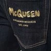 Alexander McQueen Logo embroidered slim fit jeans 11 Alexander McQueen logo-embroidered slim-fit jeans