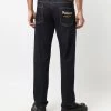 Alexander McQueen Logo embroidered slim fit jeans 10 Alexander McQueen logo-embroidered slim-fit jeans