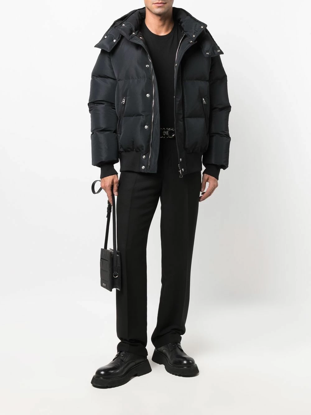 Alexander McQueen Hooded padded jacket 2 Alexander McQueen hooded padded jacket