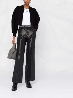 Alexander McQueen puff-sleeve cropped jacket