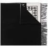 Alexander McQueen skull-print wool scarf