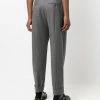 Alexander McQueen tailored tapered wool trousers