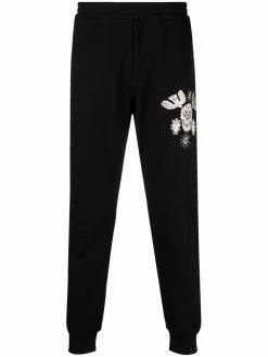 Alexander McQueen skull-motif track pants