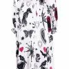 Alexander McQueen graphic-print shirt dress