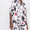 Alexander McQueen Graphic print shirt dress 12 Alexander McQueen graphic-print shirt dress