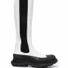 Alexander McQueen Tread Slick zipped boots