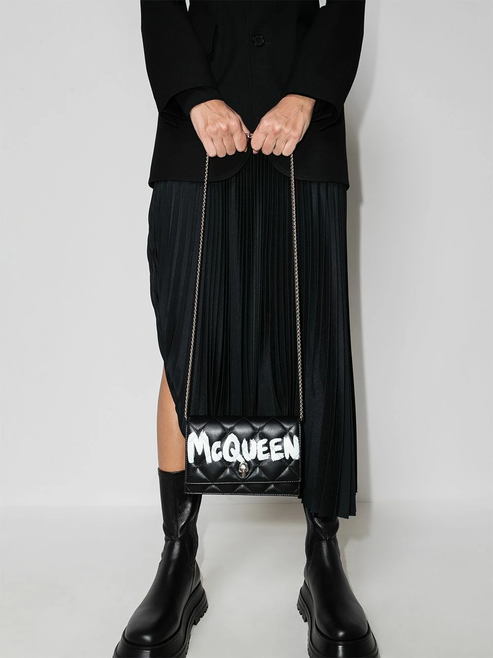 Alexander McQueen Small Skull crossbody bag 2 Alexander McQueen small Skull crossbody bag