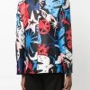 Alexander McQueen Papercut-print tailored blazer