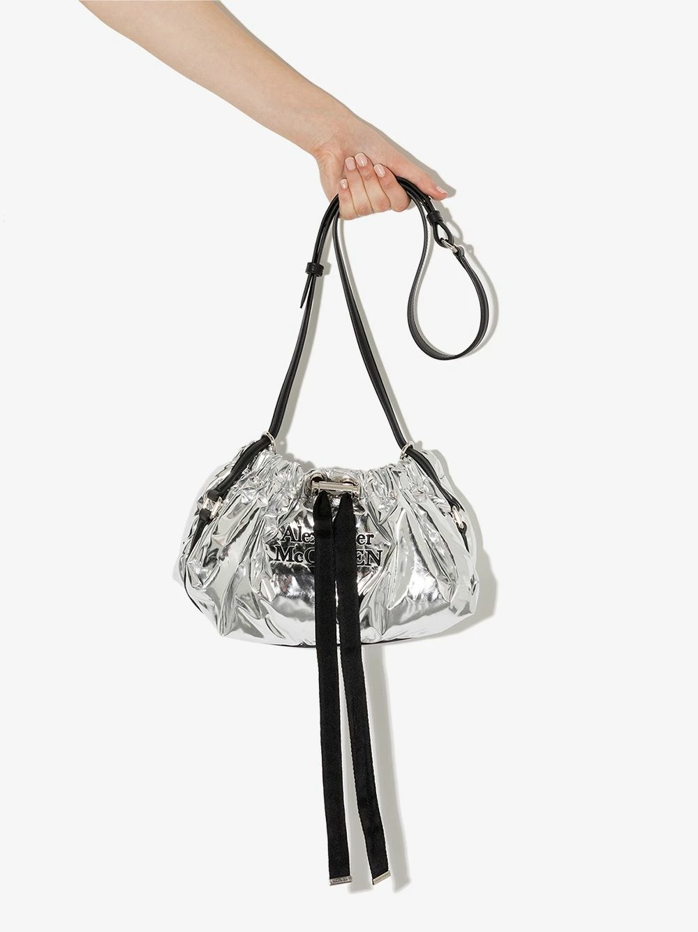 Alexander McQueen Mini Bundle logo bag 4 Alexander McQueen mini Bundle logo bag