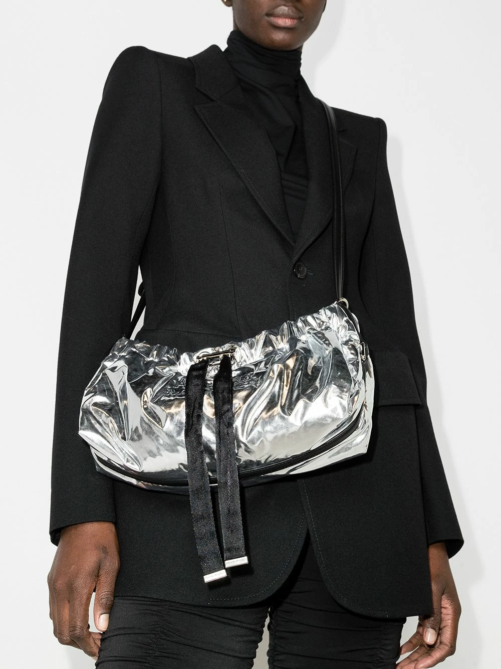 Alexander McQueen Mini Bundle logo bag 2 Alexander McQueen mini Bundle logo bag