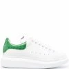 Alexander McQueen Oversized sole leather sneakers