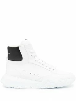 Alexander McQueen logo-print lace-up sneakers