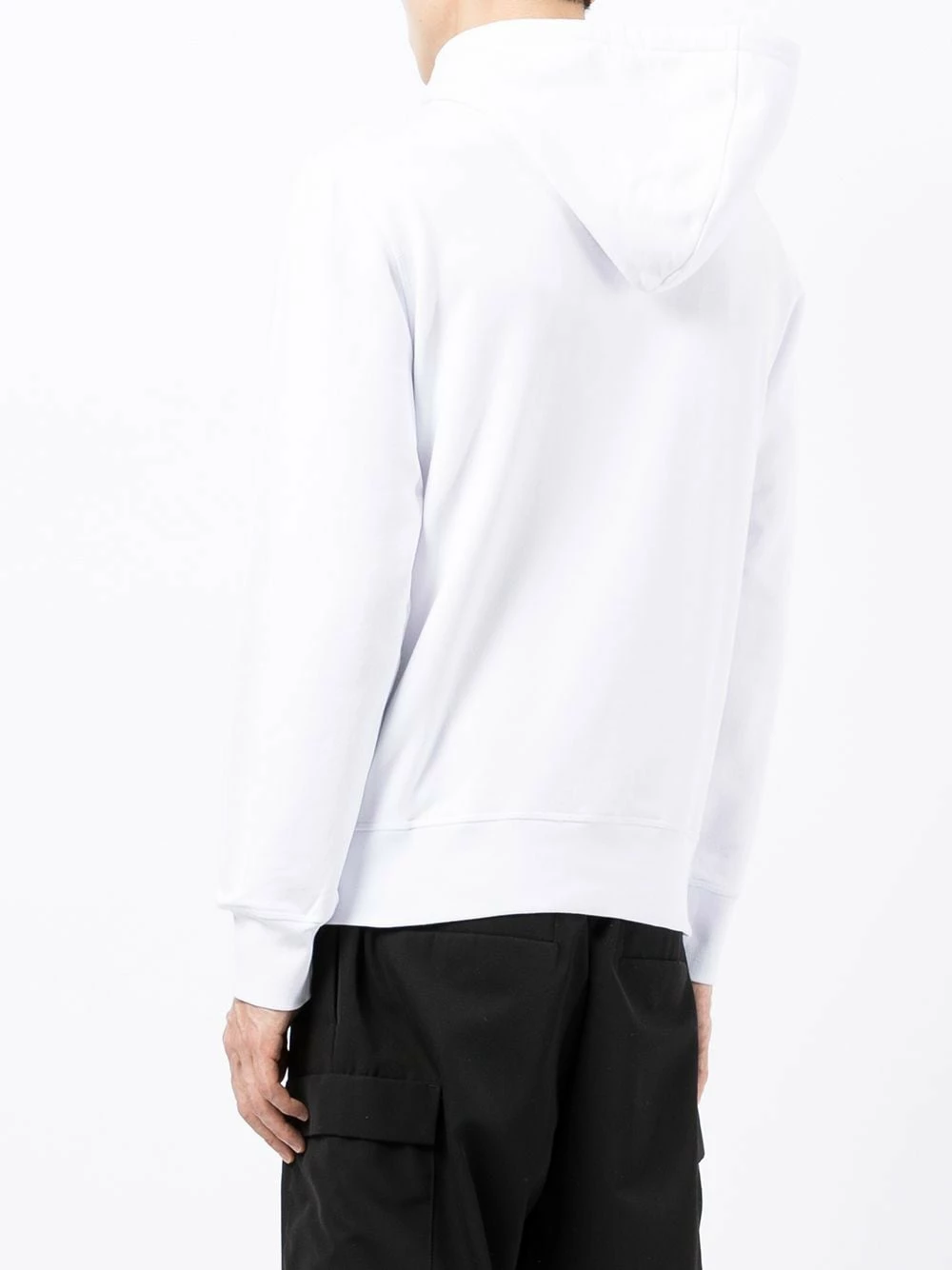 Alexander McQueen Graphic print drawstring hodie 4 Alexander McQueen graphic-print drawstring hodie