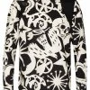 Alexander McQueen skull print harness shirt