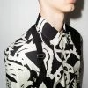 Alexander McQueen skull print harness shirt