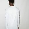 Alexander McQueen Graffiti logo long sleeve T shirt 7 Alexander McQueen graffiti-logo long-sleeve T-shirt