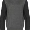 Alexander McQueen panelled crew neck jumper