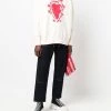 Alexander McQueen Heart print cotton sweatshirt 6 Alexander McQueen heart-print cotton sweatshirt