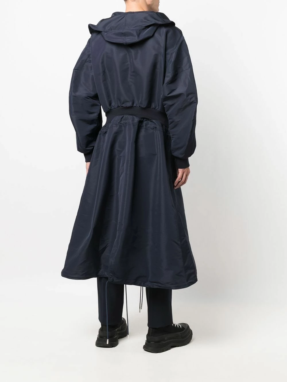 Alexander McQueen Hooded hybrid bomber rain jacket 4 Alexander McQueen hooded hybrid bomber rain jacket