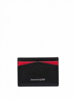 Alexander McQueen embellished card holder