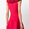 Alexander McQueen ruffle sleeveless knit top