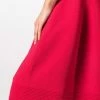 Alexander McQueen ribbed detailing full midi skirt