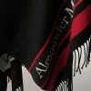 Alexander McQueen logo-print cape