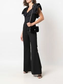 Alexander McQueen crocodile-effect leather bag