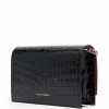 Alexander McQueen Crocodile effect leather bag 7 Alexander McQueen crocodile-effect leather bag
