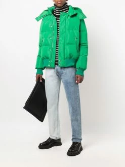 Alexander McQueen padded hooded jacket