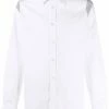 Alexander McQueen stripe insert button-front shirt