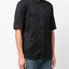 Alexander McQueen Skull jacquard short-sleeve shirt