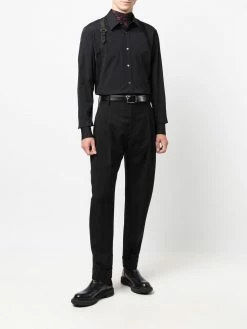 Alexander McQueen tapered-leg tailored-fit trousers