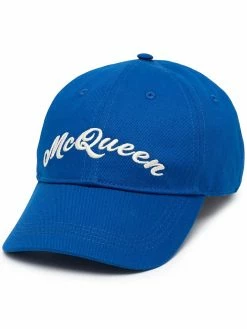 Alexander McQueen embroidered-logo baseball cap