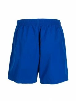 Alexander McQueen logo-tape slip-on swim shorts