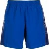 Alexander McQueen logo-tape slip-on swim shorts