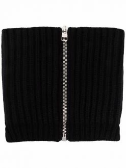 Alexander McQueen zip-detail scarf