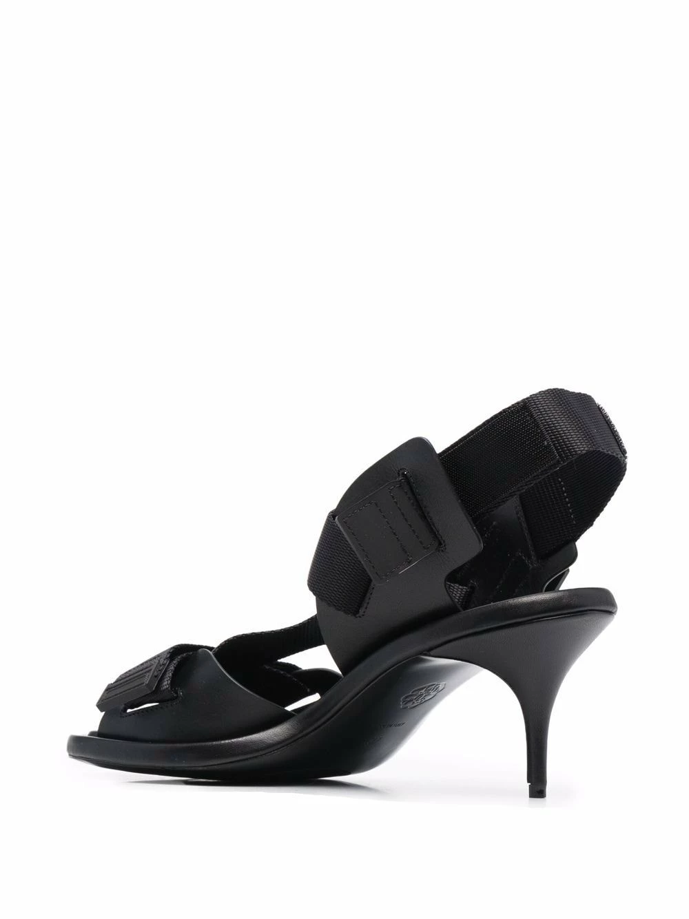 Alexander McQueen Slingback buckled leather sandals 3 Alexander McQueen slingback buckled leather sandals
