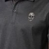 Alexander McQueen skull-detail short-sleeved polo shirt