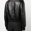 Alexander McQueen leather bomber jacket