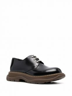 Alexander McQueen rubber sole derby shoes