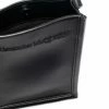 Alexander McQueen embroidered logo messenger bag