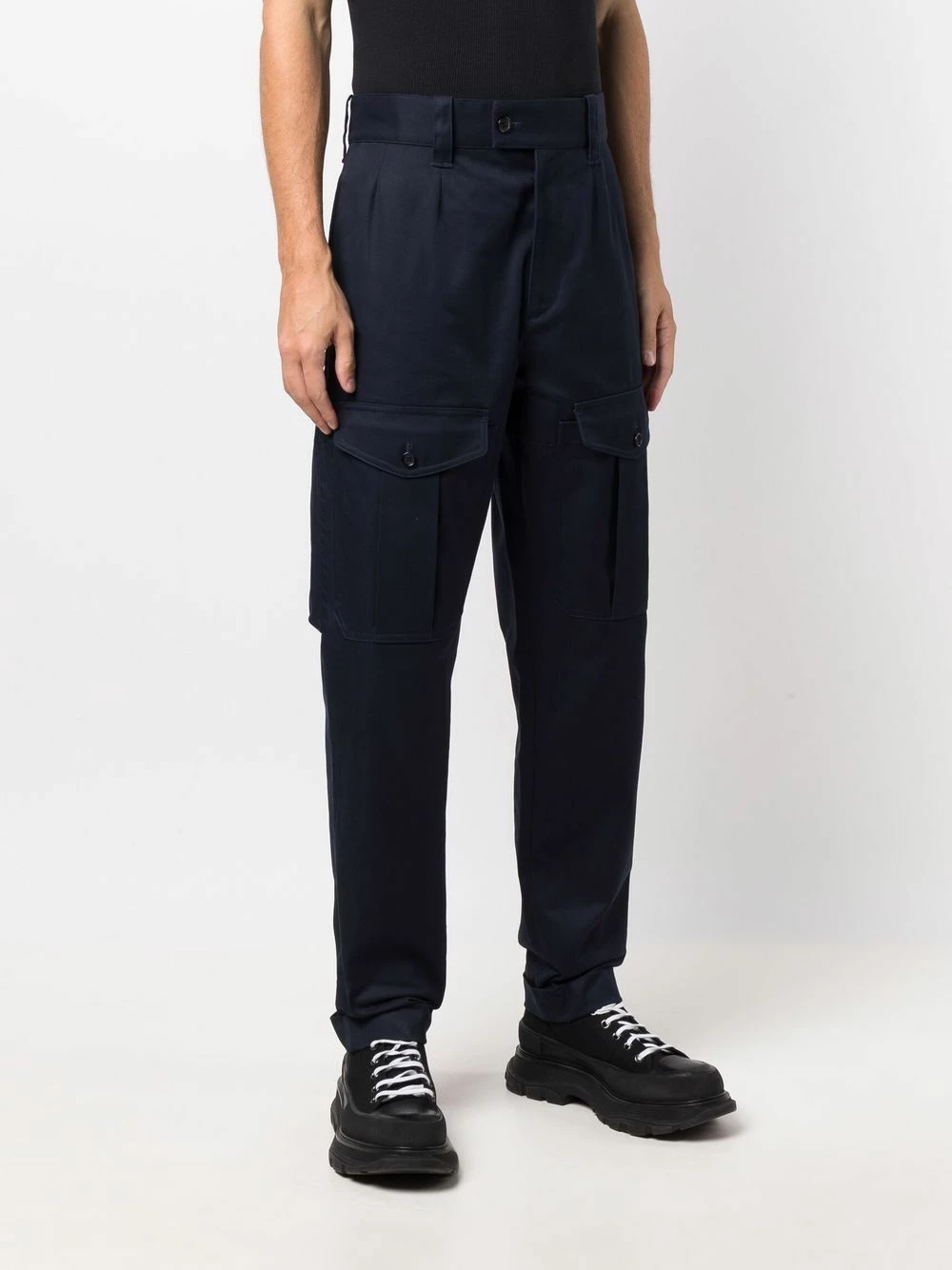 Alexander McQueen Straight leg cargo trousers 3 Alexander McQueen straight-leg cargo trousers