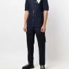 Alexander McQueen skull-motif button-down shirt