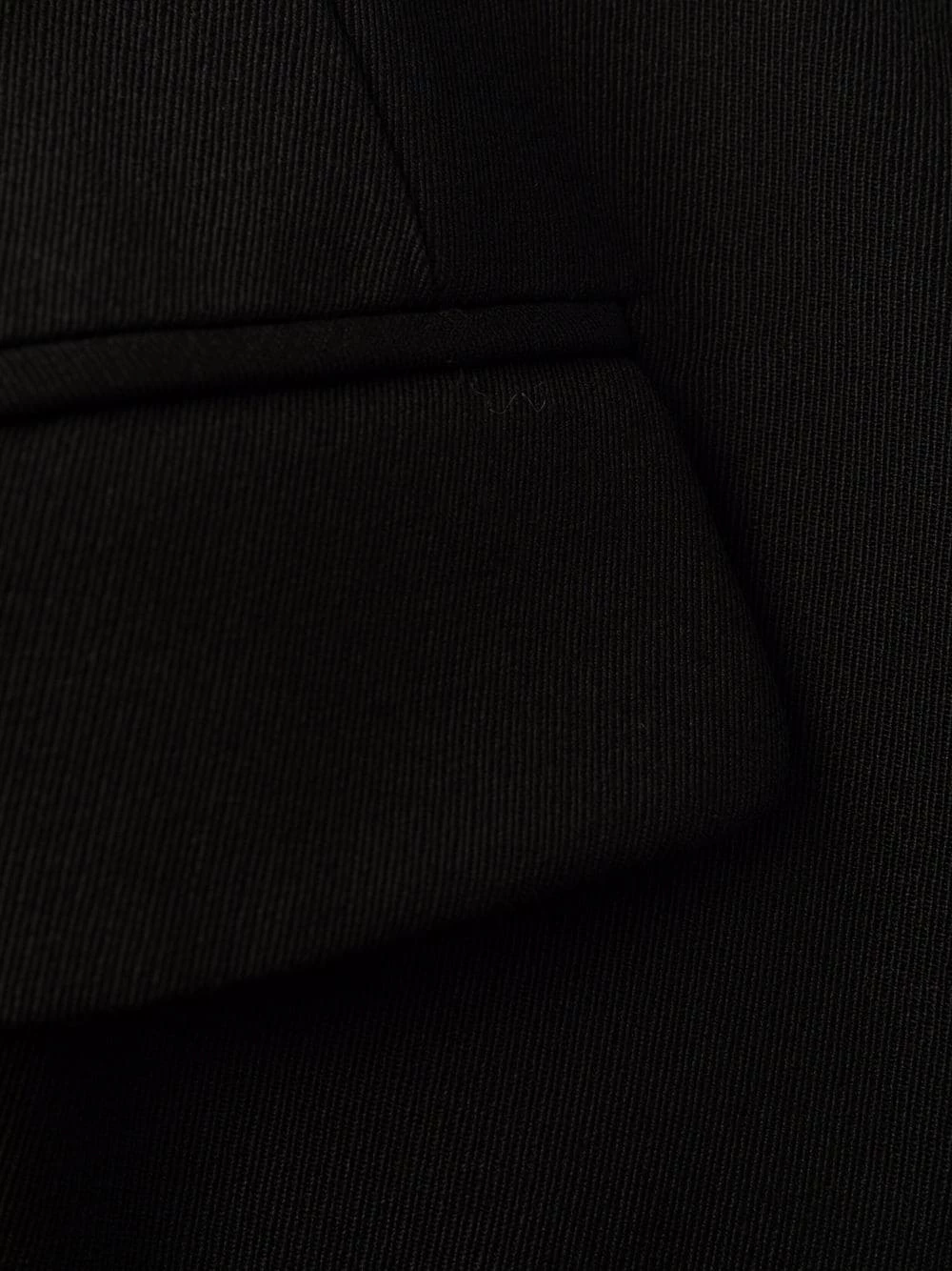 Alexander McQueen Logo print mid length coat 7 Alexander McQueen logo-print mid-length coat